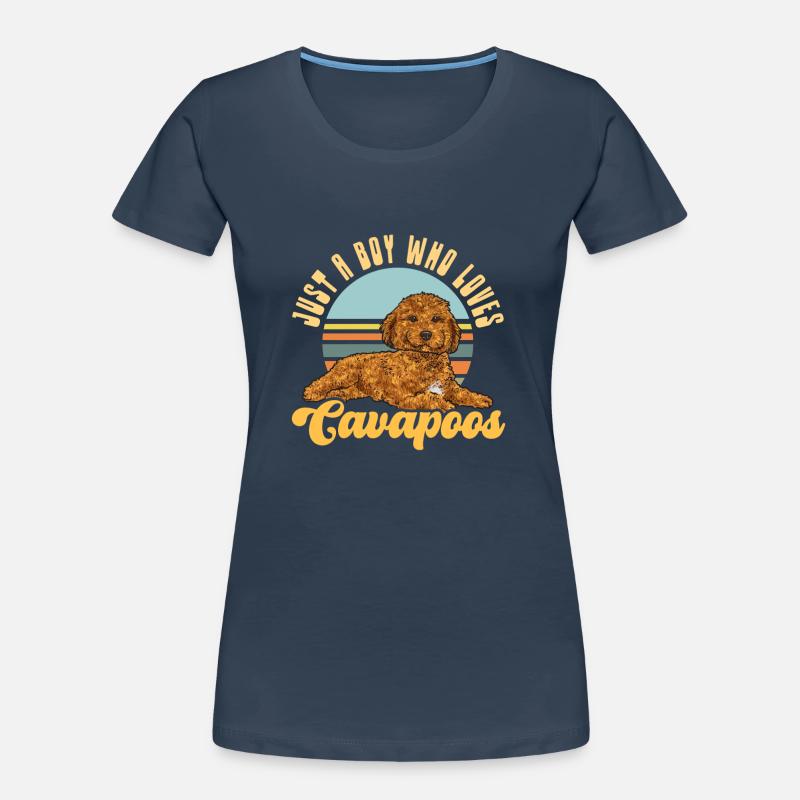 Cavapoo Cavoodle Capoodle Hund Frauen Premium Bio T-Shirt