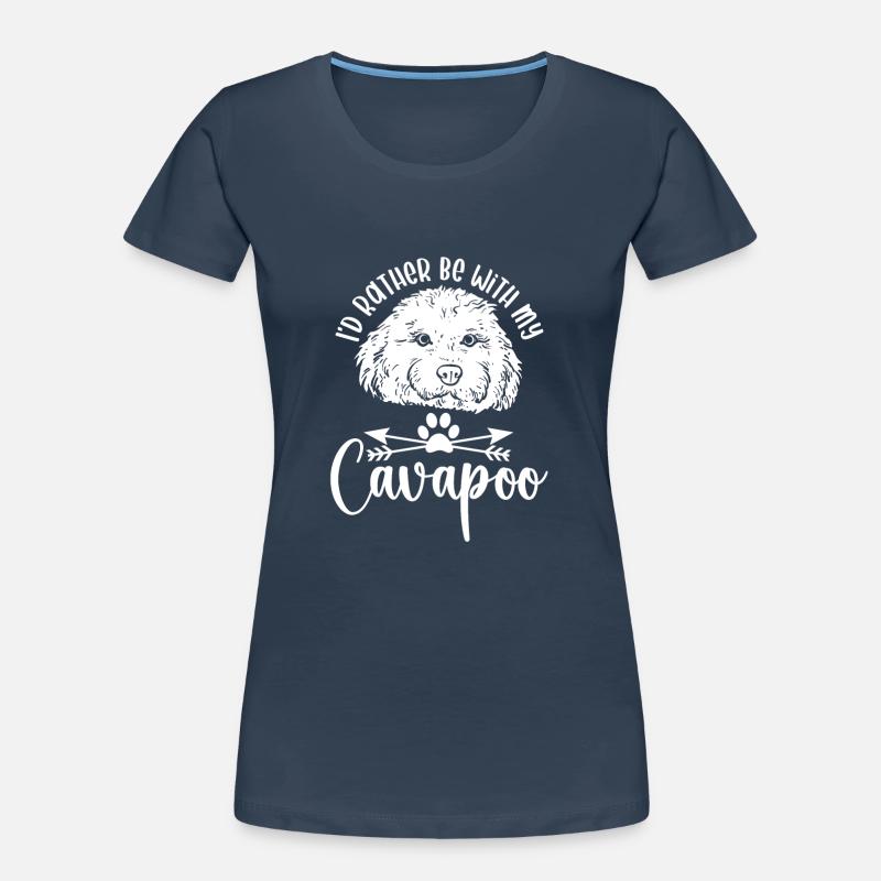 Cavapoo Cavoodle Capoodle Hund Frauen Premium Bio T-Shirt