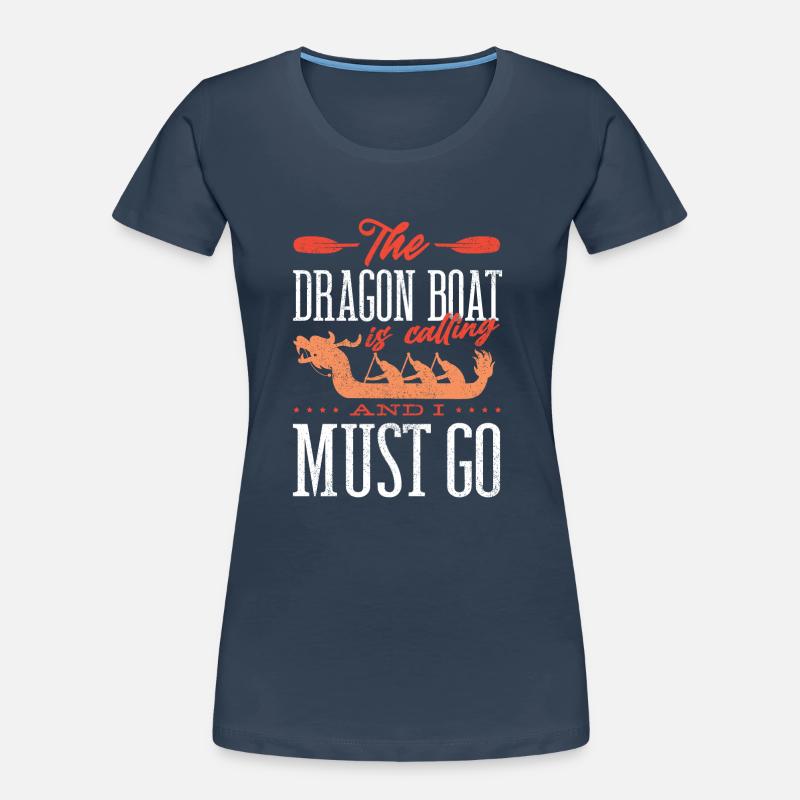 Course de bateaux-dragons, bateaux-dragons T-shirt bio Premium Femme