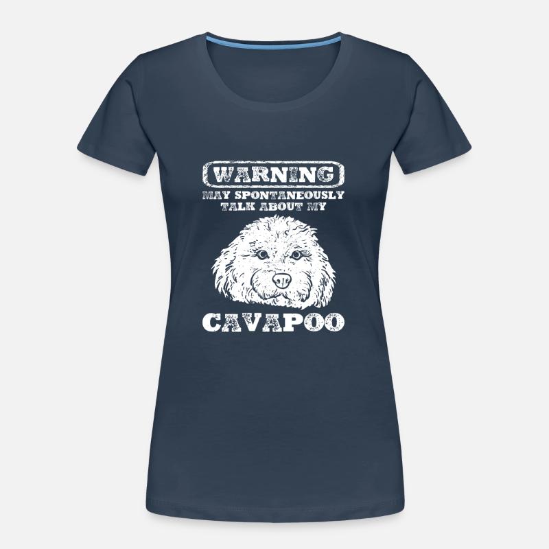 Cavapoo Cavoodle Capoodle Hund Frauen Premium Bio T-Shirt