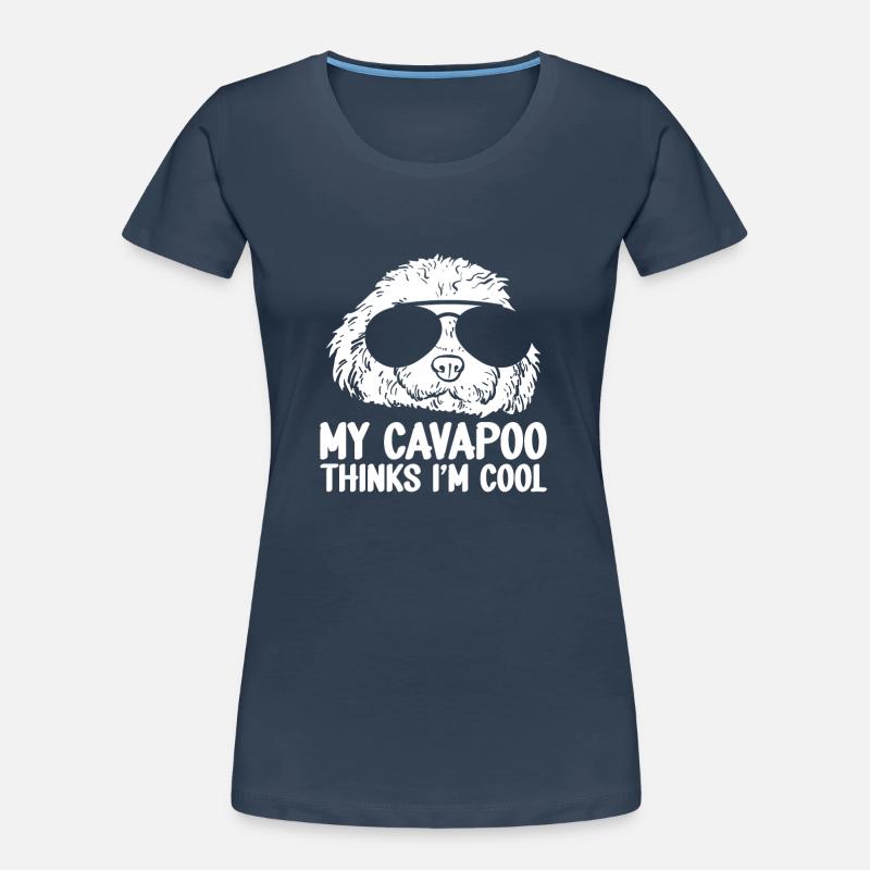 Cavapoo Cavoodle Capoodle Chien T-shirt bio Premium Femme