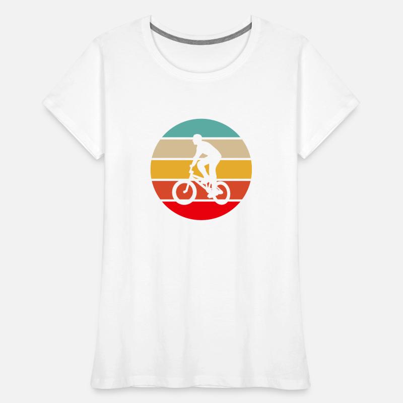 BMX retro Frauen Premium Bio T-Shirt