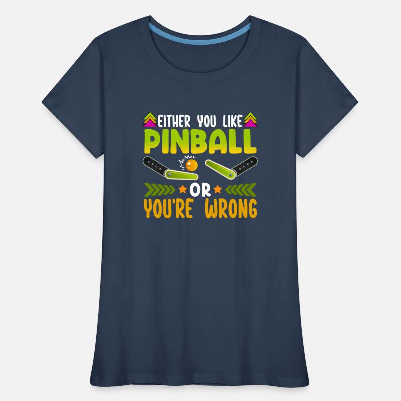 Entweder Sie mögen Flipper oder Sie liegen falsch Frauen Premium Bio T-Shirt