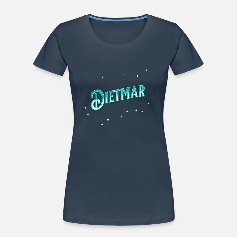 Dietmar name personalized Women's Premium Organic T-Shirt