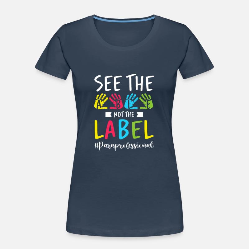 Lehrerassistent Paraprofessional Paraeducator Frauen Premium Bio T-Shirt