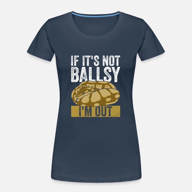 Königspython Liebhaber Banana Ball Python Women's Premium Organic T-Shirt