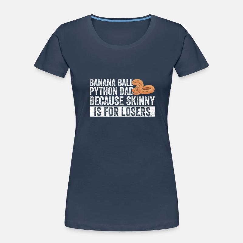Königspython Banana Ball Python Women's Premium Organic T-Shirt