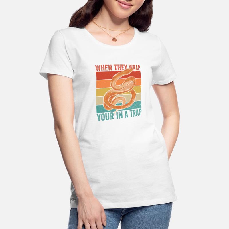 Königspython Bananenkugel Python Frauen Premium Bio T-Shirt