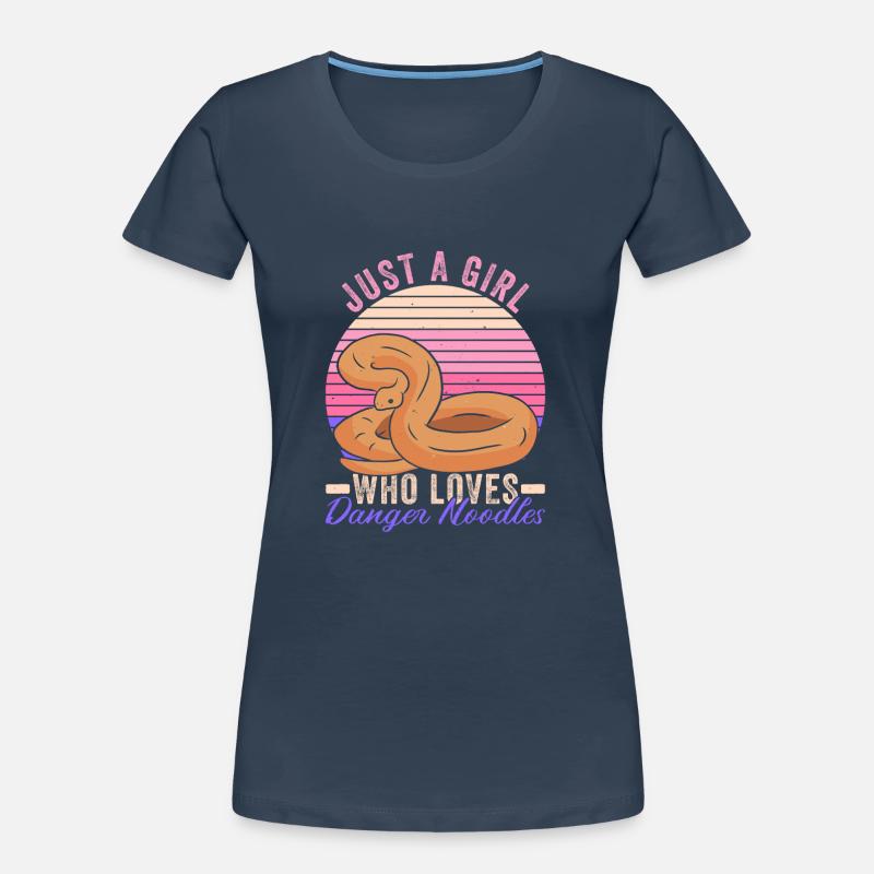 Königspython Danger Noodle Women's Premium Organic T-Shirt