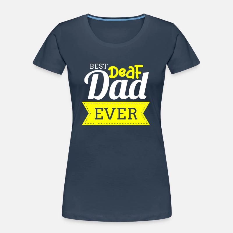 Deaf pride, hearing, disabled, deafness Women's Premium Organic T-Shirt