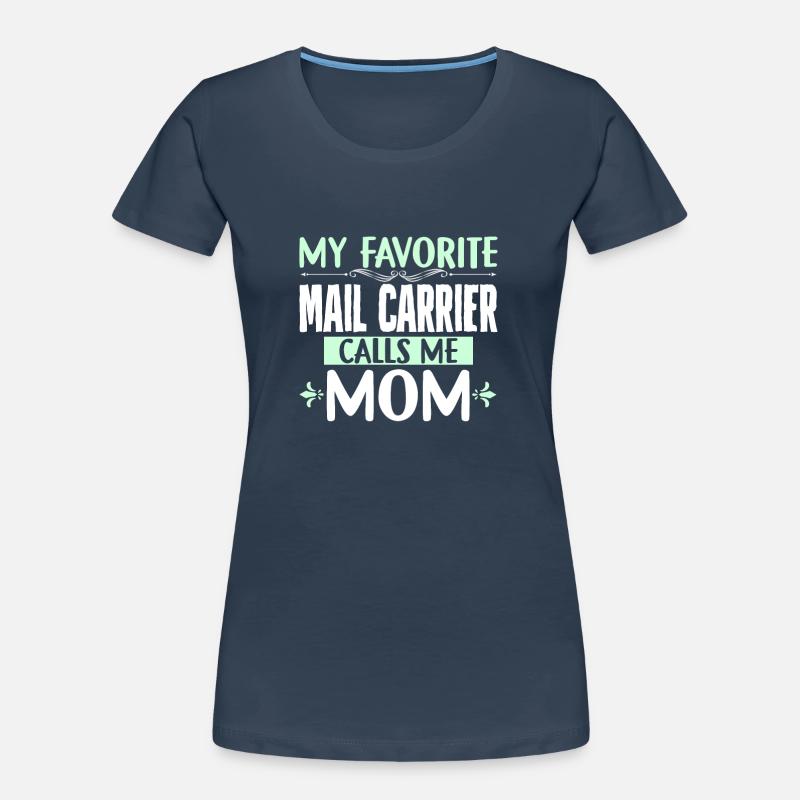 Mutter Bester Postbeförderer Sohn Frauen Premium Bio T-Shirt
