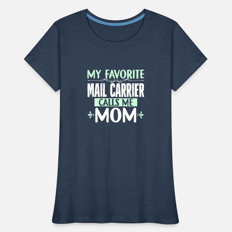 Mutter Bester Postbeförderer Sohn Frauen Premium Bio T-Shirt