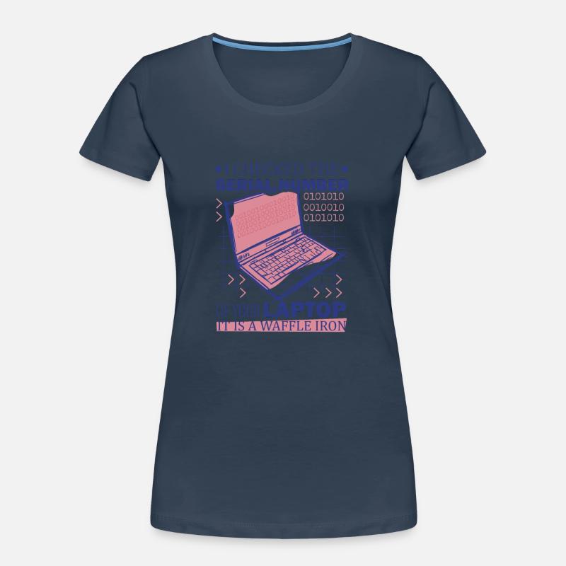Funny Computer Science IT Support Women's Premium Organic T-Shirt