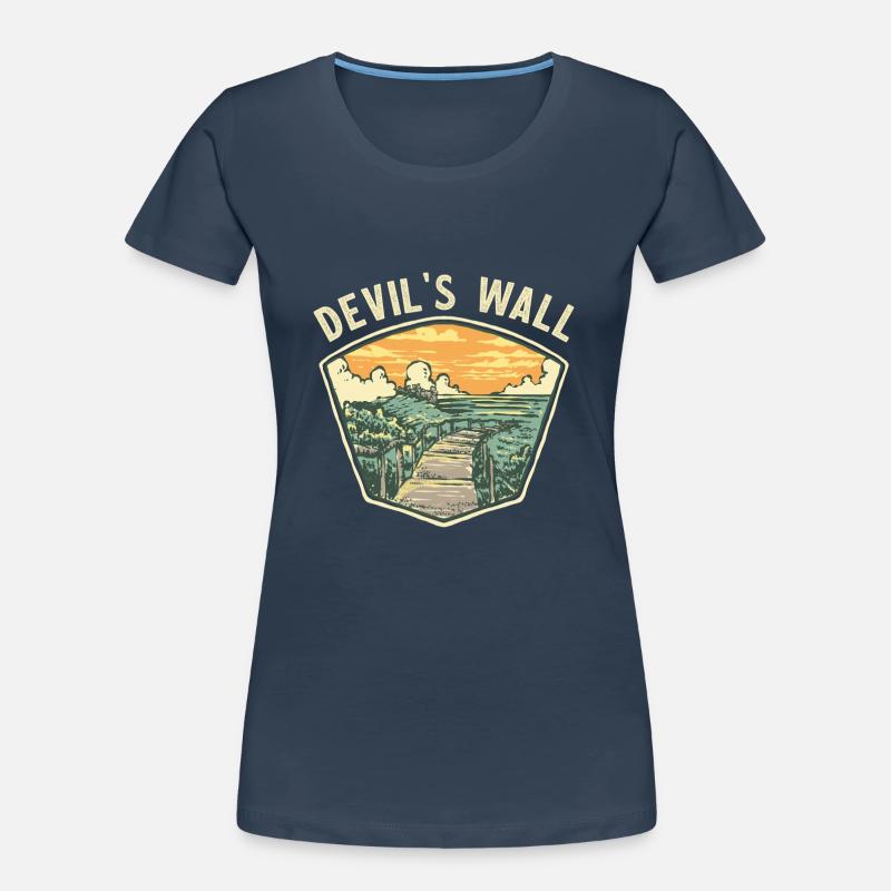 Devil's Wall | Home Harz | Devil's Wall Souvenir Women's Premium Organic T-Shirt