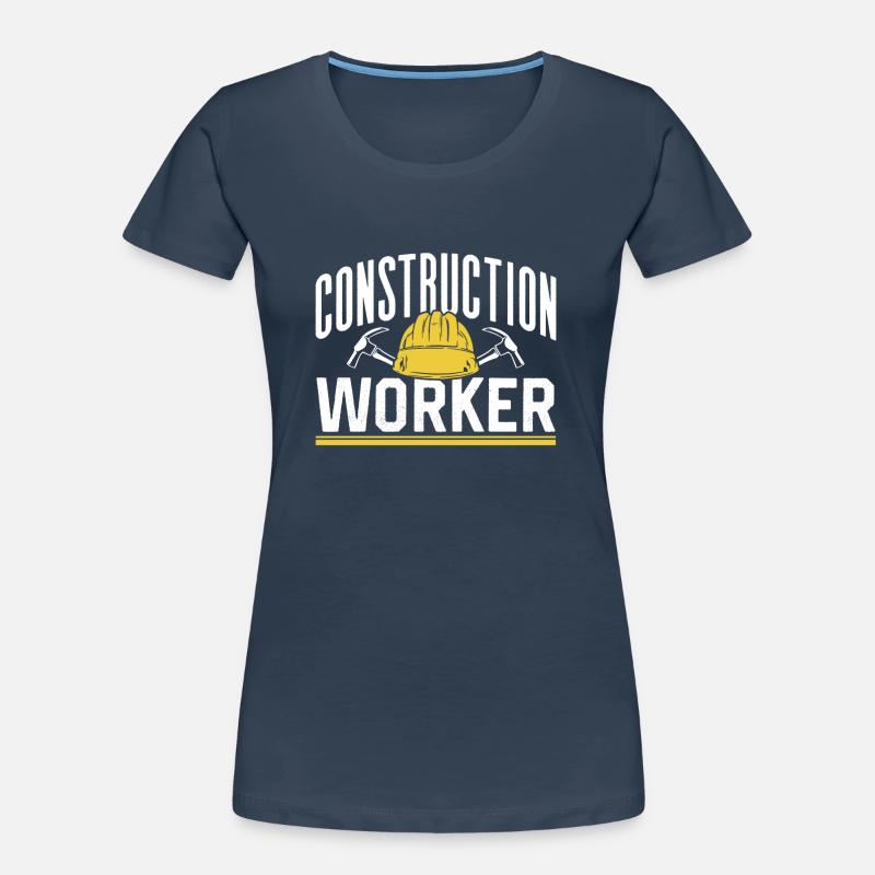 Construction workers Team Teamwork Construction site construction Women's Premium Organic T-Shirt