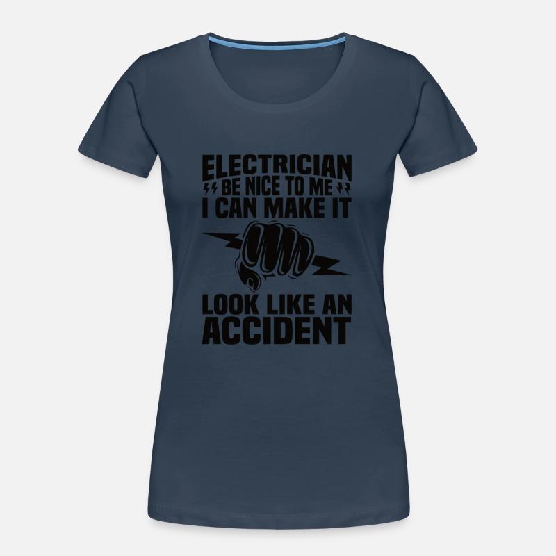 Electrician Electrical Engineering Insulating Pliers Electronics Women's Premium Organic T-Shirt
