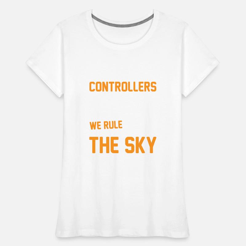 Air traffic controller Tower controller Flight attendants Women's Premium Organic T-Shirt