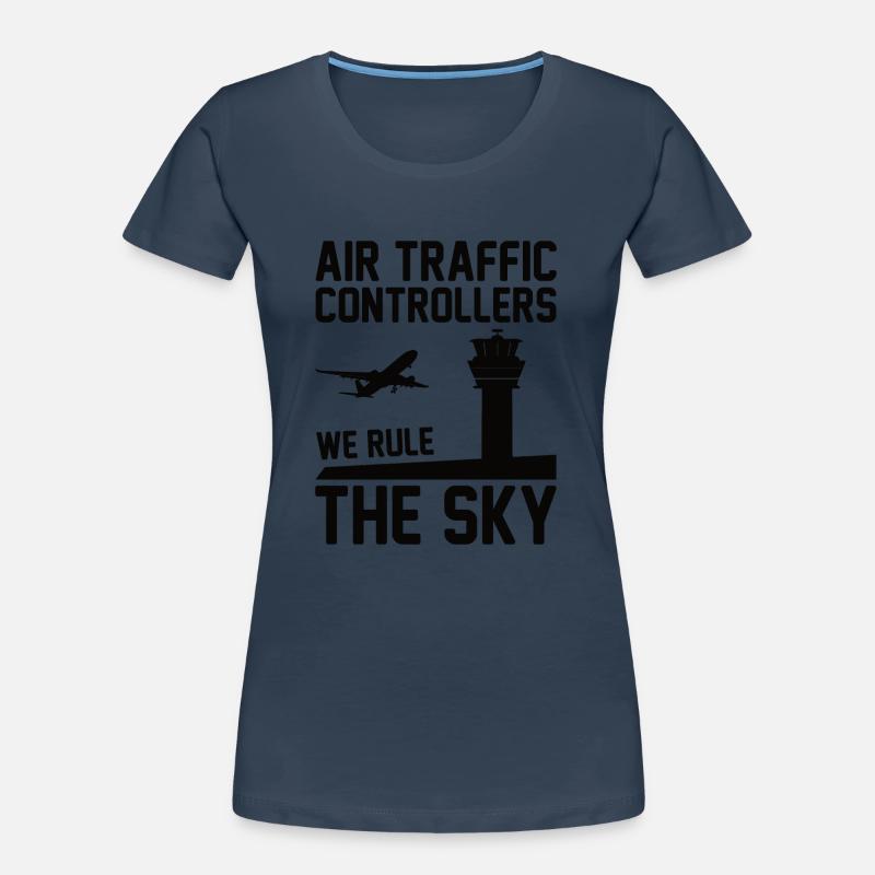 Air traffic controller Tower controller Flight attendants Women's Premium Organic T-Shirt