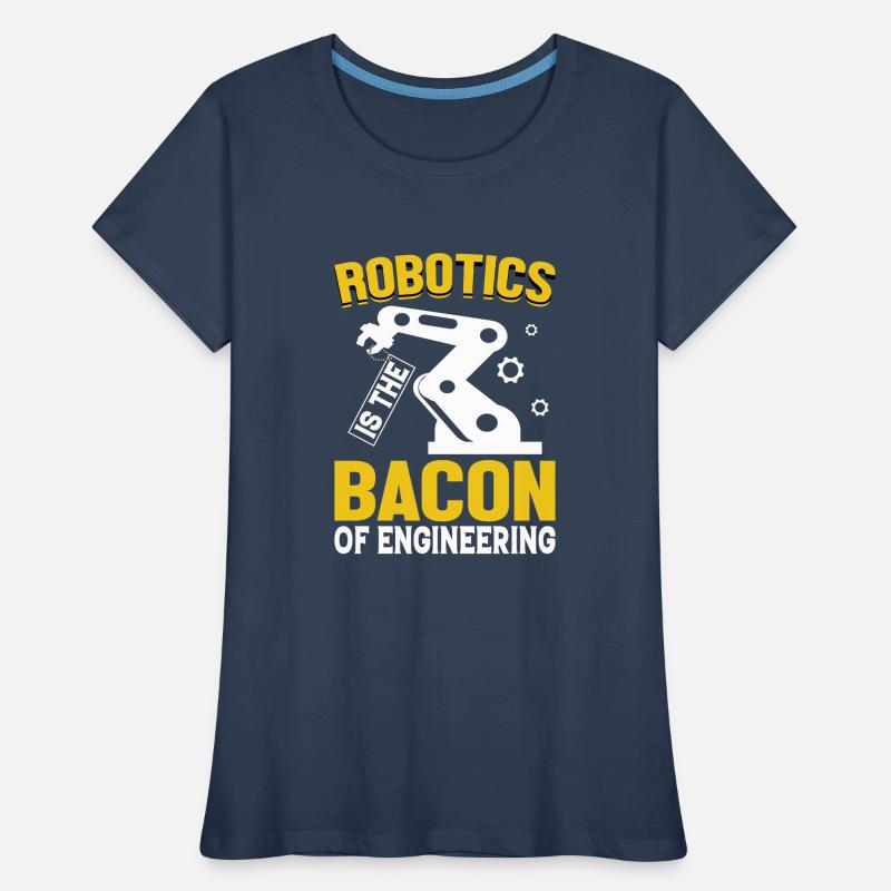 Programmeur de robots Technicien en automatisation T-shirt bio Premium Femme