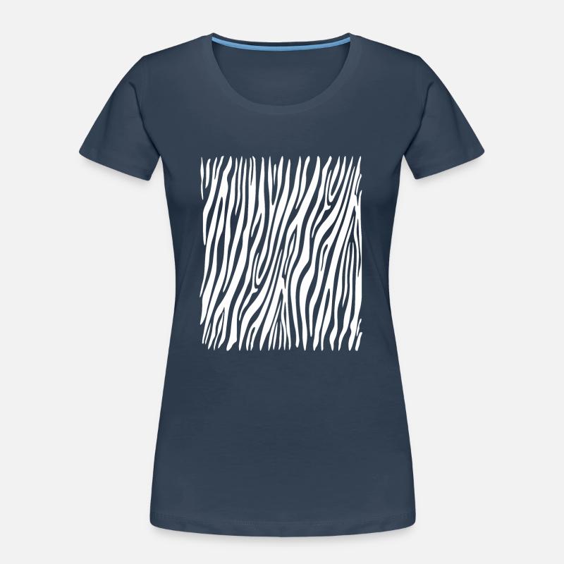 Zebra Pattern Carnival Costume Zebra Stripe T-shirt bio Premium Femme