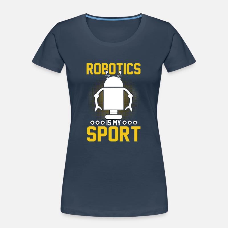 Programmeur de robots Technicien en automatisation T-shirt bio Premium Femme