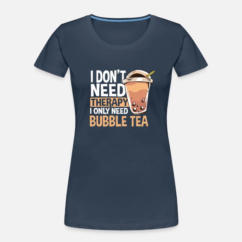 Funny Bubble Tea Gift Women's Premium Organic T-Shirt