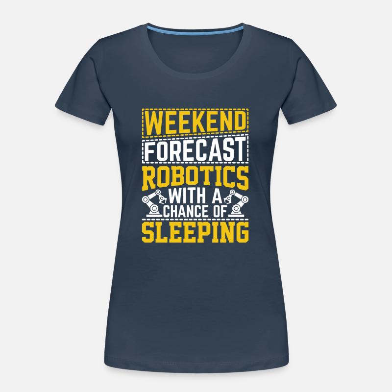 Programmeur de robots Technicien en automatisation T-shirt bio Premium Femme