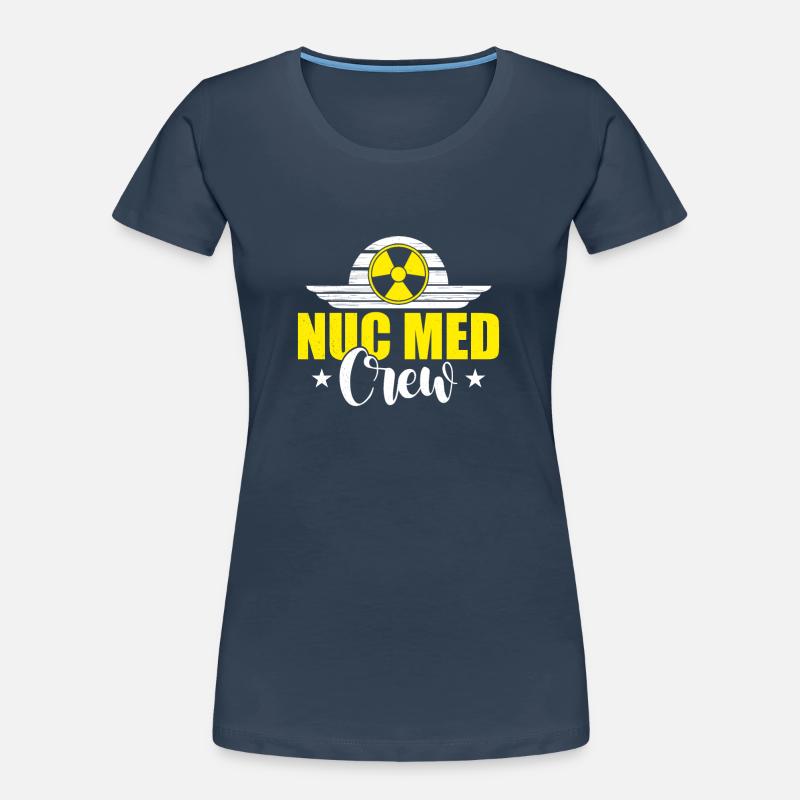 Nuc Med Tech Nuklearmedizinischer Technologe Frauen Premium Bio T-Shirt