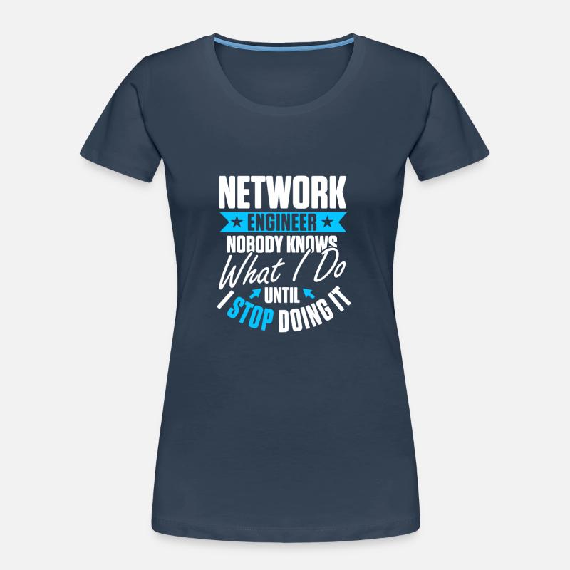 Computer Network Technology Network Engineer Women's Premium Organic T-Shirt