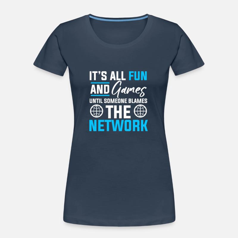 Computer Network Technology Network Engineer Women's Premium Organic T-Shirt