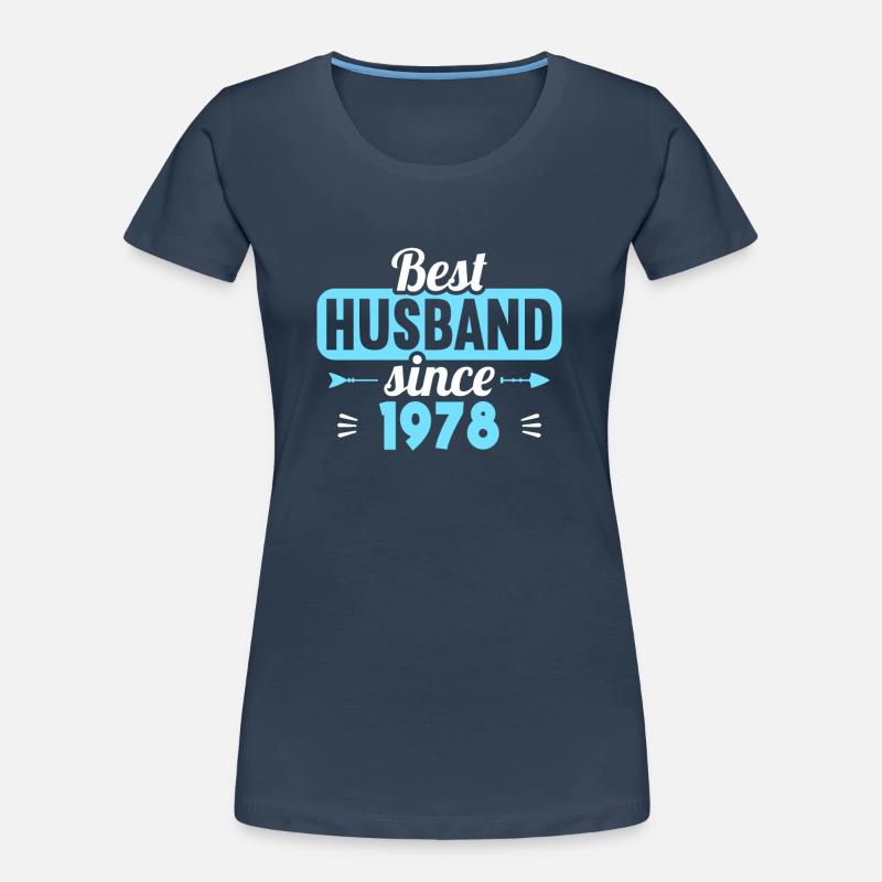 45. Hochzeitstag Bester Ehemann seit 1978 Frauen Premium Bio T-Shirt