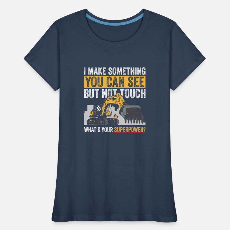 Baggern Baggerfahrer Bagger Women's Premium Organic T-Shirt
