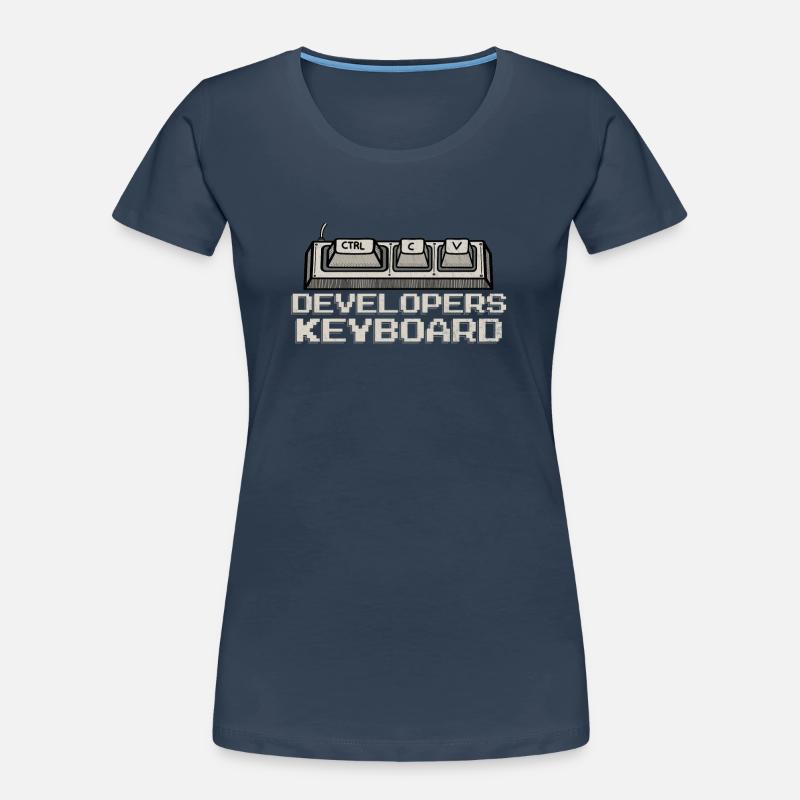 Developer Coder Funny Programming Humor Software Women's Premium Organic T-Shirt