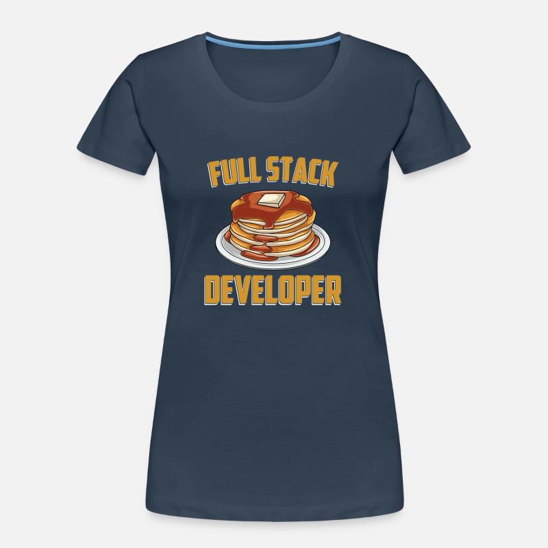 Full Stack Developer - Coder Science Programmer Women's Premium Organic T-Shirt