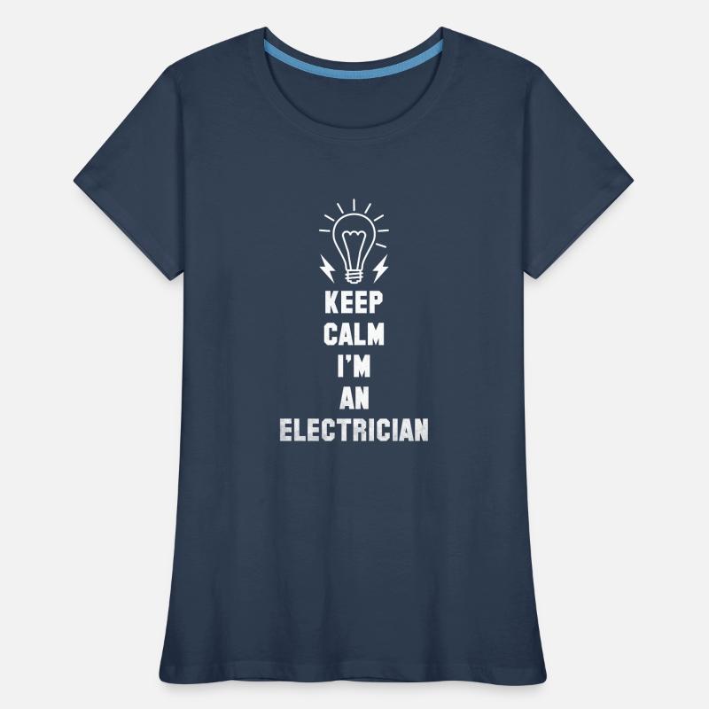 Electrician Electrical Engineering Insulation pliers Electronics Women's Premium Organic T-Shirt