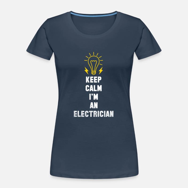 Electrician Electrical Engineering Insulation pliers Electronics Women's Premium Organic T-Shirt
