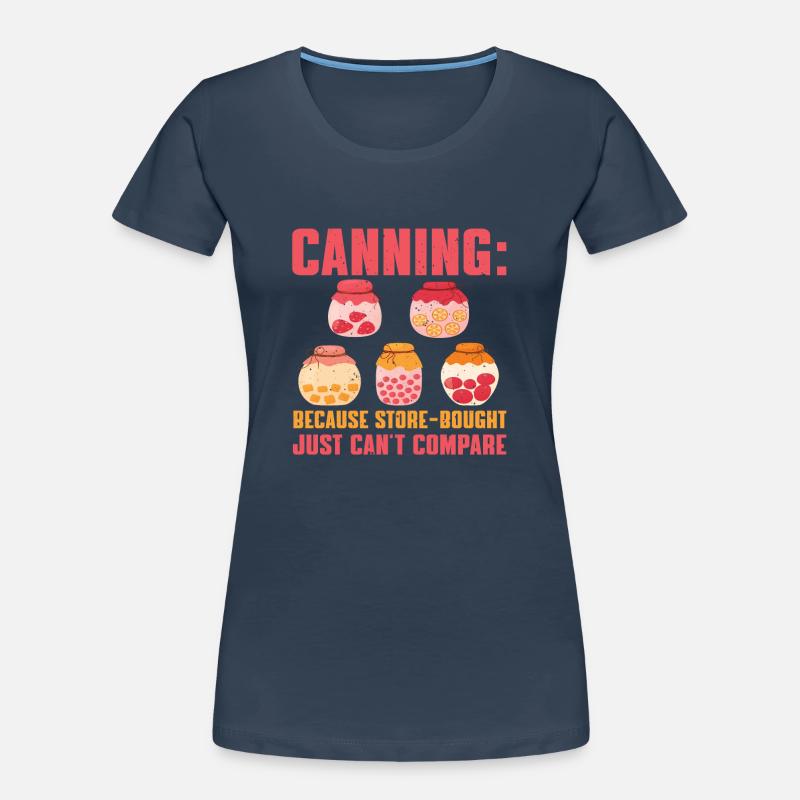 Tolles Einkochen und Einmachen Geschenk Frauen Premium Bio T-Shirt