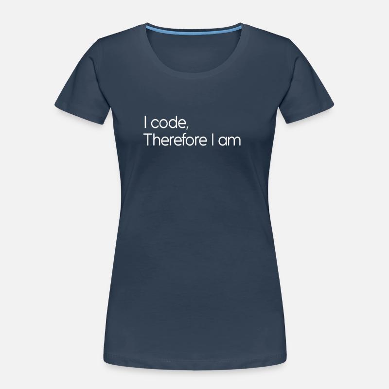 I Code T-shirt bio Premium Femme