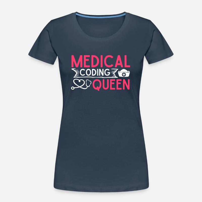 Medical Encoder Medical Programmer Women's Premium Organic T-Shirt