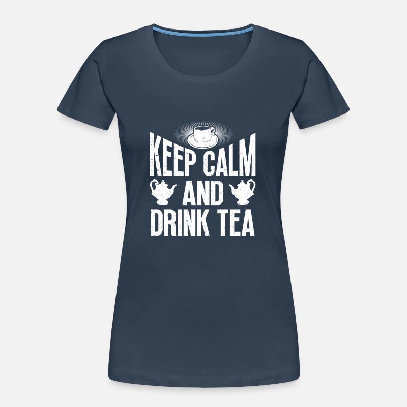 Tea Drinker Gift Cup Tea Lover Women's Premium Organic T-Shirt