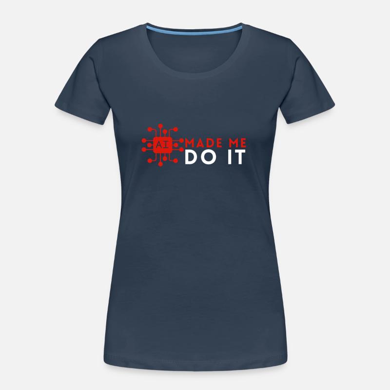Artificial Intelligence Ai Chat Frauen Premium Bio T-Shirt