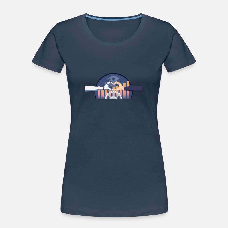 Artificial Intelligence Ai Chat Frauen Premium Bio T-Shirt