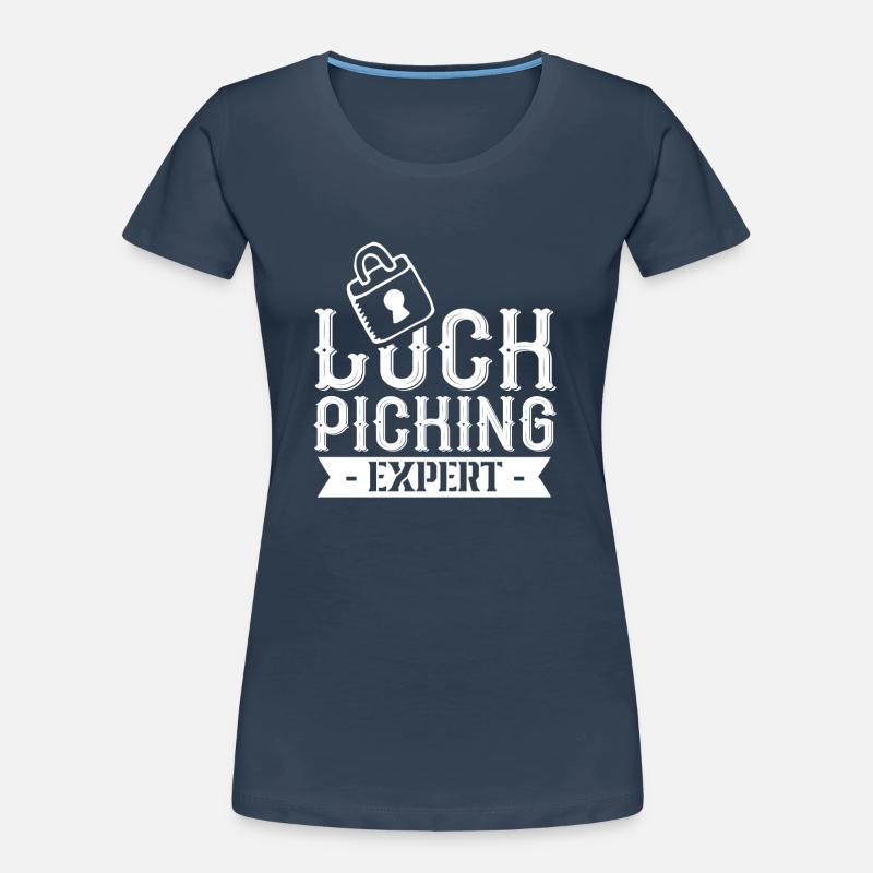 Lockpicking Expert Lock Picking Lock Cracking Women's Premium Organic T-Shirt