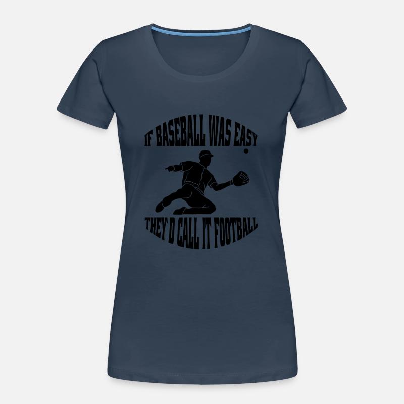 Baseball Joueurs de baseball Équipe de baseball Joueurs de baseball T-shirt bio Premium Femme