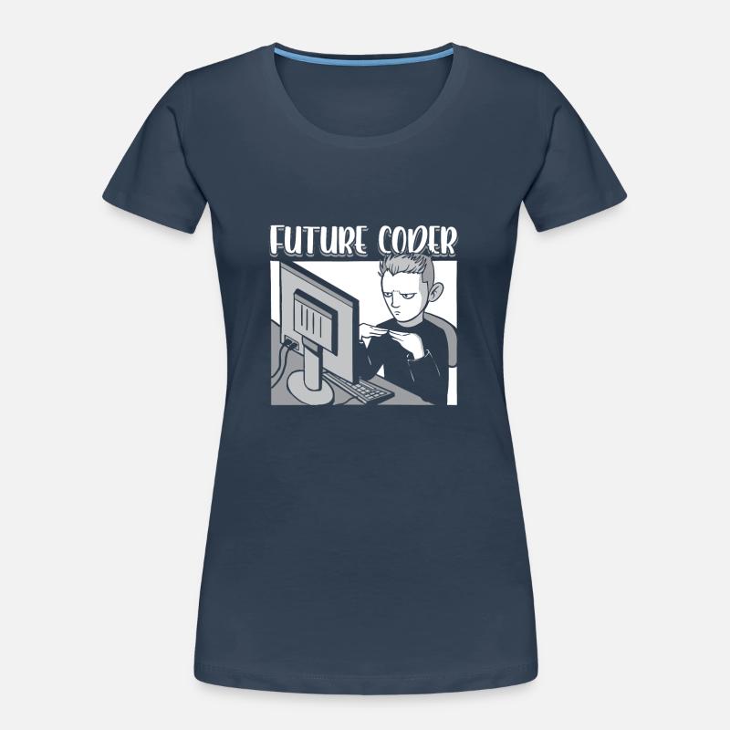 Future Coder IT Student Programmer Coding Women's Premium Organic T-Shirt