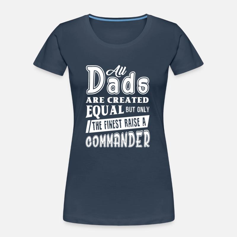 Commander Commander Dad Women's Premium Organic T-Shirt