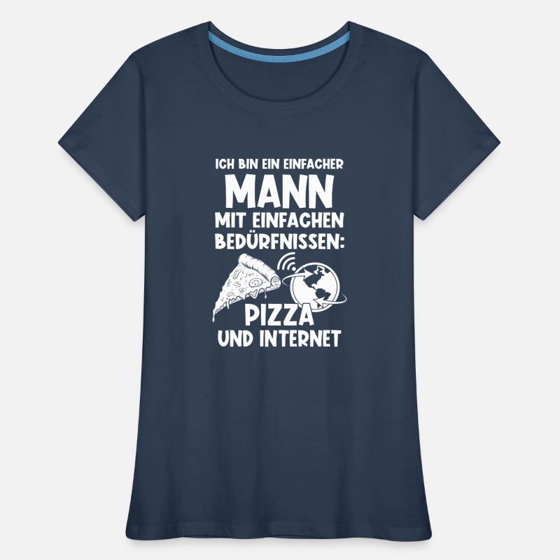 Ich bin ein einfacher Mann mit einfachen Bedürfnis Frauen Premium Bio T-Shirt