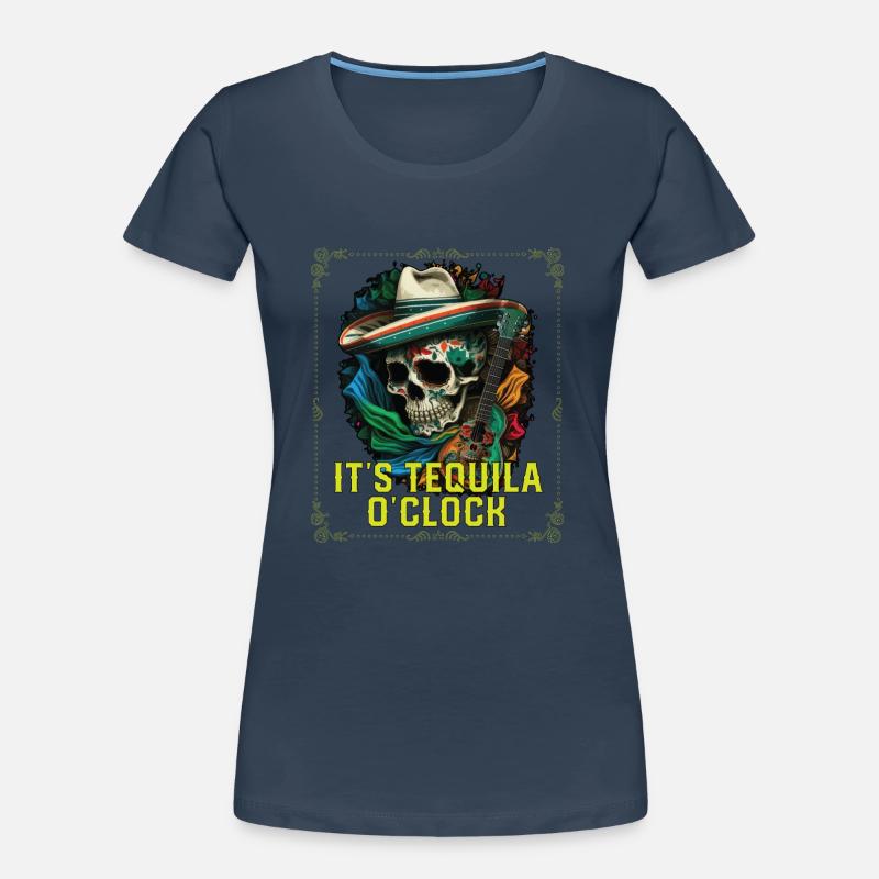 It's Tequila Oclock Alcoholic Tequila Drinker Women's Premium Organic T-Shirt