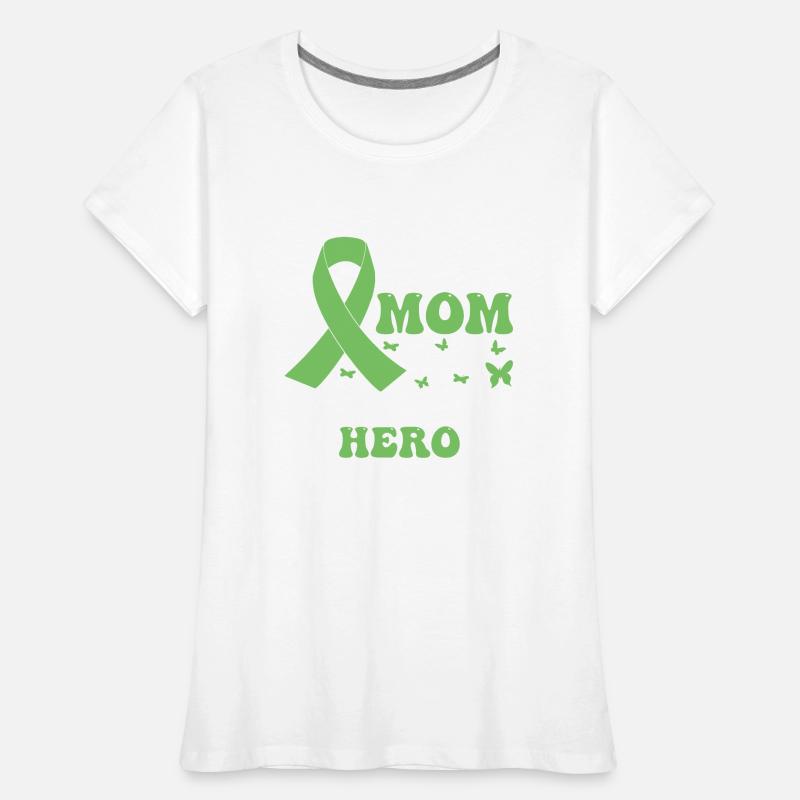 Stolze Mutter Einer Hirnlähmung Held CP Frauen Premium Bio T-Shirt