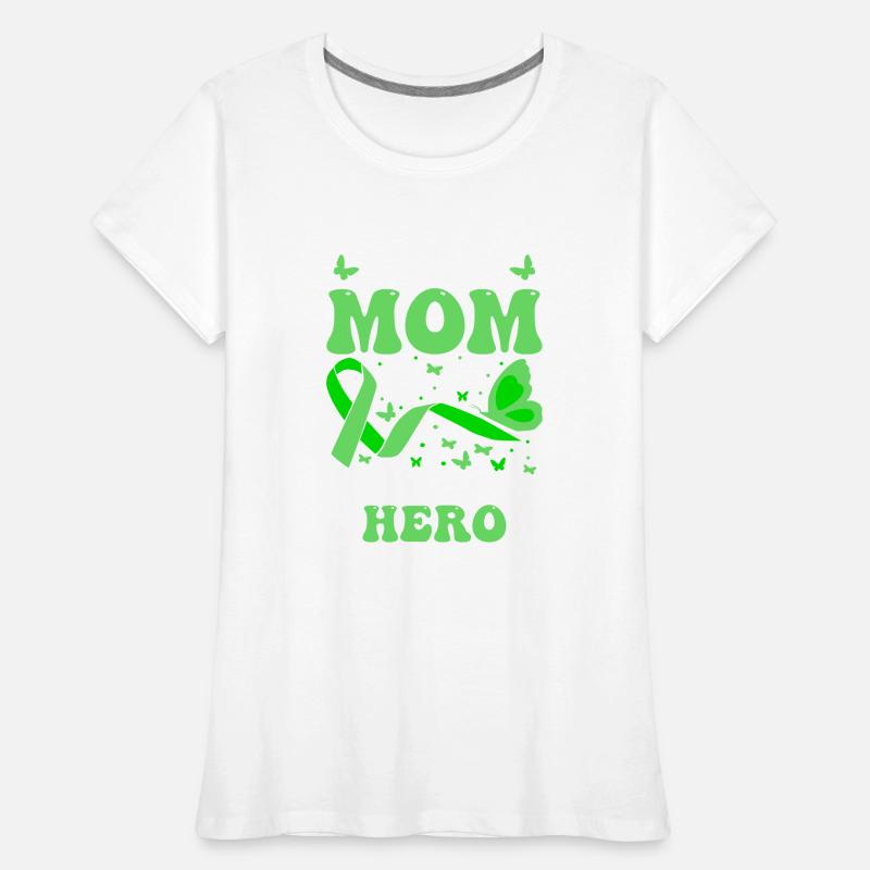 Stolze Mutter Einer Hirnlähmung Held CP Frauen Premium Bio T-Shirt